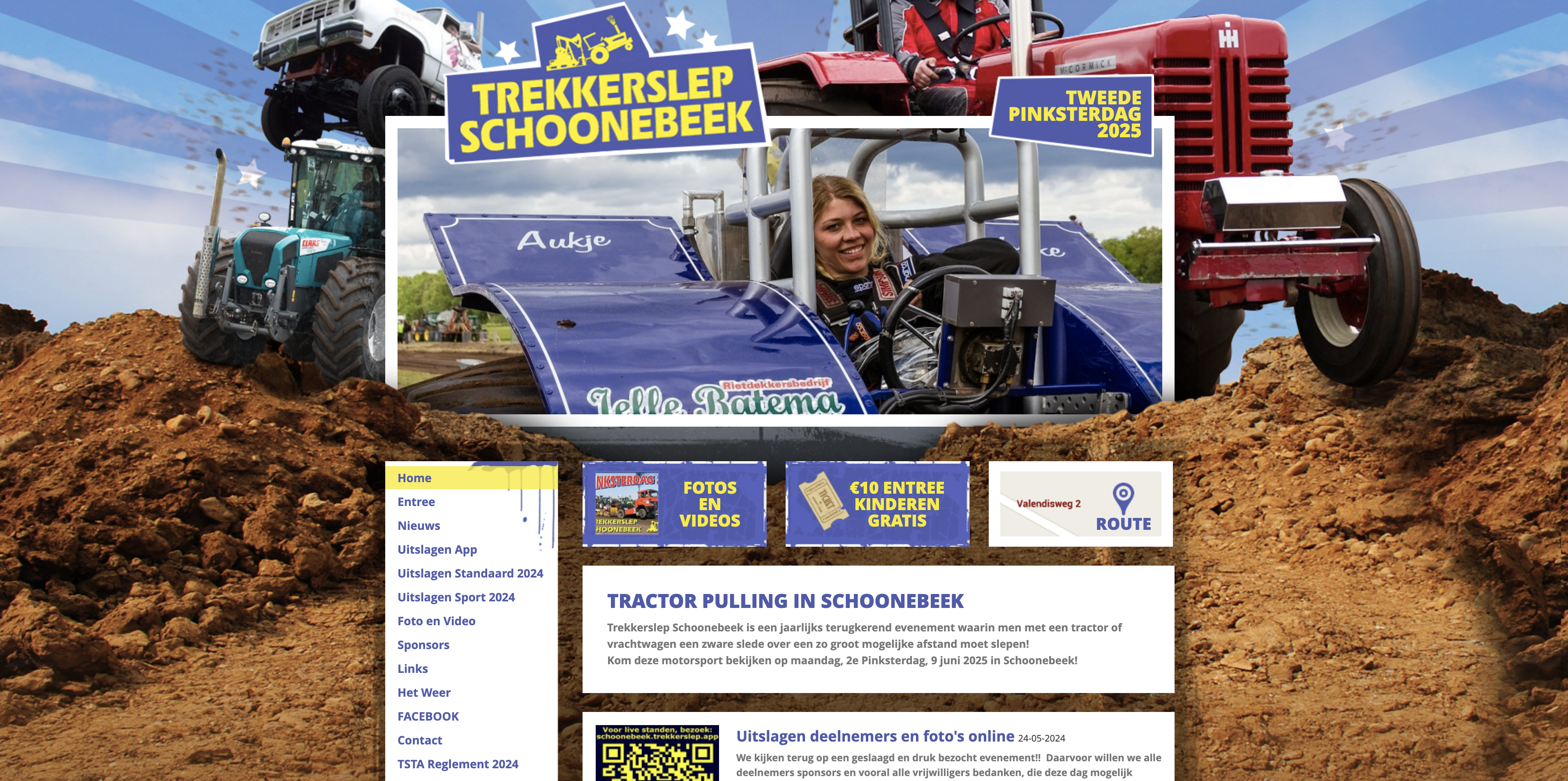 oude website